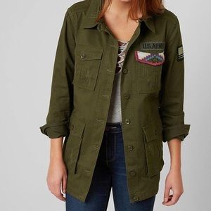 Dark Green Army Jacket